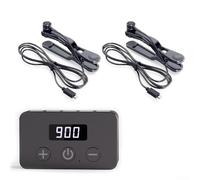 Zilimontt Clicker automatico per lo schermo del telefono cellulare, 30 velocità regolabili, clicker automatico con più testine a scatto, materiale ABS, batteria integrata da 200 mAh (2)