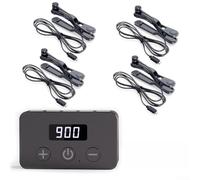 Zilimontt Clicker automatico per lo schermo del telefono cellulare, 30 velocità regolabili, con più testine a scatto, materiale ABS, batteria integrata da 200 mAh (4)