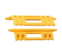 Zilimontt Clip di ricambio per ToughSystem e per cassette degli attrezzi TSTAK, codice articolo H1500082520 N409477 H1500028, confezione da 2 clip gialle