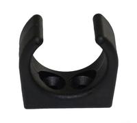 Zilimontt Clip di stoccaggio gancio per barca per asta da 1-1/4", supporto per canna da pesca in nylon e supporto Gaff, hardware a filo per barche, kayak e scala marina, accessorio di sicurezza,