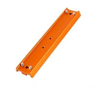 Zilimontt Coda di rondine in lega di alluminio, piastra di montaggio a coda di rondine, accessori per telescopi, compatibile con specchietti principali Sky-Watcher e supporto equatoriale (arancione)