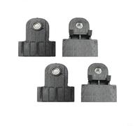 Zilimontt Confezione da 4 clip di fissaggio per canale di vetro per Elantra, sostituzione diretta in plastica, staffa di base per porta in vetro, compatibile con modelli selezionati