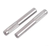 Zilimontt Confezione da 5 ganci pieghevoli per scooter elettrici Xiaomi, compatibili con modelli Pro, Pro2 e MI3, struttura in acciaio, finitura argento, 36,2 x 5 mm