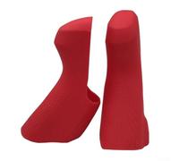 Zilimontt Copertura antiscivolo in silicone per leva del freno della bicicletta, con presa comoda e design resistente alle intemperie, compatibile con 105 ST-R7000 e Ultegra (rosso)