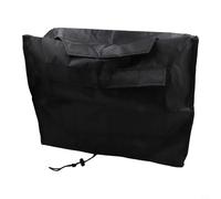 Zilimontt Copertura per generatore portatile, resistente, in tessuto Oxford 600D, con tasca per attrezzi per 2000 W-2500 W, generatore inverter esterno, nero, 52 x 29 x 41 cm