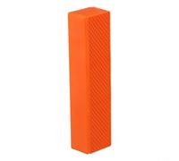 Zilimontt Coperture per ganasce magnetiche morbide per morsa da banco da 10,2 cm, protezione in gomma con forti magneti, protegge metallo, legno e pezzi delicati, officina (arancione C)