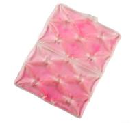 Zilimontt Cuscino refrigerante portatile PCM sensibile alla temperatura, cristallizzazione per esterni, campeggio, sedia da campeggio, non fa acqua e freddo, estate, auto, ufficio, casa (rosa)