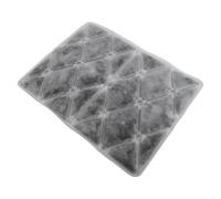 Zilimontt Cuscino refrigerante portatile PCM sensibile alla temperatura, cristallizzazione per sedia da campeggio, per esterni, non fa acqua e freddo, estate, auto, ufficio, casa, (nero)
