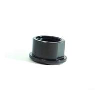 Zilimontt Dado in lega di alluminio per asse anteriore o posteriore, per mozzo ruota bicicletta, filettatura M15 x 1,5 mm, leggero 5 g, finitura nera resistente, pezzo di ricambio per (M15 x P1,5)