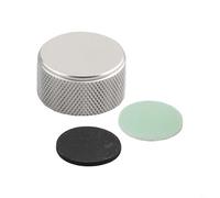 Zilimontt Dado per pomello del freno in lega di alluminio con guarnizione per Abu Garcia C4 Lei Qiang Drum Fishing Reel 5600, diametro interno 14 mm, filettatura 0,75 mm, diametro esterno 16 mm