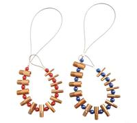 Zilimontt Dimensioni del bullone e calibro della filettatura con 26 indicatori di identificazione filettatura maschio/femmina per dadi e bulloni in pollici e metrici, costruzione in lega con marcature