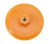 Zilimontt Disco abrasivo da 3/4" con filettatura M10, cuscinetto autoadesivo per lucidatura a strappo per levigatrice orbitale, compatibile con levigatrice orbitale da 3" (80 mm) e 4" (100 cm)