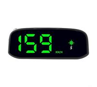 Zilimontt Display solare Head-Up 11,5 X 4,5 Cm, GPS, Tachimetro Digitale, Luce HUD Dashboard Mount, Adatto per Auto Speed Monitor