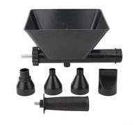 Zilimontt Elettrico per malta Compatibile per Compressor Plus Cemento con 5 ugelli Strumento di puntamento palmare per calafataggio intonaco Stucco Macchina con stucco ad aria