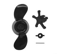 Zilimontt Elica per motore fuoribordo per motori elettrici per pesca a traina, compatibile con motori da 8,2 kg, 11,8 kg, 13,6 kg, 18,1 kg, 21,8 kg e motori SUNELEXE, ad alta velocità a 2 o 3 pale