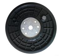 Zilimontt Esercizio per bici cinghia ruota di trasmissione a disco diametro 24 cm spessore 0,8 cm di spessore plastica metallo puleggia parte di ricambio per una trasmissione di movimento regolare e