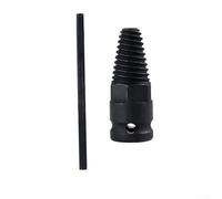 Zilimontt Estrattore di viti rotte/Adattatore driver quadrato da 5 cm per la rimozione di tubi e l'estrazione di viti danneggiate, realizzato in acciaio di lunga durata con chiave a L (a)