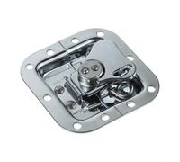 Zilimontt Fermo a farfalla da incasso per bauletto, custodia da strada, scatola per microfono, cassetta degli attrezzi in alluminio, scatola per attrezzatura fotografica, scatola di legno, chiusura in