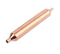 Zilimontt Filtro essiccatore per tubi refrigeranti, 19 mm x 127 mm, in rame, con setaccio molecolare per sistemi di refrigerazione HVAC, confezione da 5