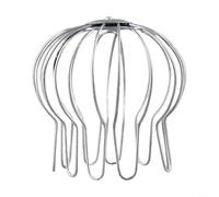 Zilimontt Filtro in acciaio inox per grondaie, grondaie, scarico di pavimenti e balconi, resistente alla ruggine, per protezione dalla grondaia (110-120 mm)