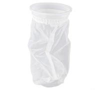 Zilimontt Filtro in nylon per sfiato IBC, per serbatoio dell'acqua DN75, diametro 105 mm, lunghezza 200 mm, feltro per alimenti a 200 rete, riutilizzabile per filtrazione dell'acqua piovana per