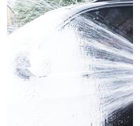 Zilimontt Flacone di sapone in schiuma con idropulitrice ad attacco rapido, 10,2 cm, con ugello regolabile e capacità di 1 L, per auto, tetto della barca e pulizia esterna (verde e nero, 1 L)