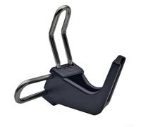 Zilimontt Forcella anteriore a forma di E, fibbia rinforzata in nylon e acciaio inossidabile, accessorio leggero e resistente, compatibile con pieghevole per bicicletta per fissare la forcella