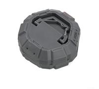Zilimontt Forte gancio magnetico da campeggio per tende - Magnete zincato N35, corpo in ABS, 65x62.5x32 mm, 68g, design a dente di sega a doppio lato con funzione di bloccaggio e 1/4 "(grigio)