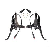 Zilimontt Goodtaste GT03 Set di leve freno per bici elettrica, in lega di alluminio, connettore impermeabile, sistema di controllo dell'olio di spegnimento, interfaccia a 2 pin, maniglia del freno per