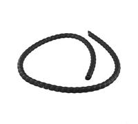 Zilimontt Guaina protettiva per cavi a spirale per tubo idraulico e gestione dei cavi, copertura in materiale PE resistente all'usura e ignifuga, lunghezza 1 m 10 mm (D8 mm)