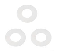 Zilimontt Guarnizione di ricambio per rondella a membrana della valvola di scarico compatibile con sistemi di cisterna Viva SKY095 e Skylo, confezione da 3, 65 x 43 x 2 mm in gomma