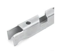 Zilimontt Guida per calibro di profondità e scanalatura a barra per catene per motoseghe da 10,2 cm, 3/8", P 0,8 cm, con guide per limatura ad angolo superiore e misuratore di dimensioni della lima in