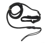 Zilimontt Guinzaglio regolabile per tavola da surf da 153-240 cm, corda a spirale per SUP con linea di sicurezza a sgancio rapido e protezioni morbide per le dita, per sport acquatici e surf