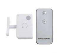 Zilimontt Interruttore a infrarossi wireless esistente con pulsante remoto per installazione senza sforzo Controllo dell'illuminazione, facile robot su interruttori controller elegante comp(Host + 1