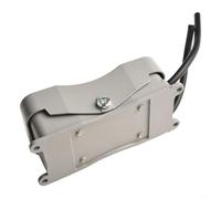 Zilimontt Interruttore a pedale industriale YDT1-20 in lega di alluminio antiscivolo Controller a pulsante a pedale 220 V 15 A 1NC+1NO IP62 impermeabile per la produzione di manutenzione riparazione