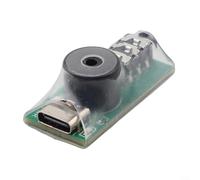 Zilimontt K4 Key Trainer CW Hand Key Oscillator per Code HAM Send Practice con interfaccia da 3,5 mm, ingresso di alimentazione di tipo C, feedback visivo a LED e suono cicalino