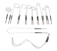 Zilimontt Kit di 10 bobine di riscaldamento a induzione, rimozione di bulloni e dadi arrugginiti senza fiamma con rivestimento resistente all'usura per utensili elettrici