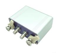Zilimontt Kit di calibrazione del condensatore per ponte digitale LCR con bassa temperatura Drift Condensatori in mica ad alta stabilità 1nF 10nF 100nF 1uF BNC Interfaccia per precisione (10nF)