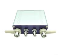 Zilimontt Kit di calibrazione del condensatore per ponte digitale LCR con bassa temperatura Drift Condensatori in mica ad alta stabilità 1nF 10nF 100nF 1uF BNC Interfaccia per precisione (1nF)