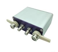 Zilimontt Kit di calibrazione del condensatore per ponte digitale LCR con bassa temperatura Drift Condensatori in mica ad alta stabilità 1nF 10nF 100nF 1uF Interfaccia BNC per precisione (1uF)