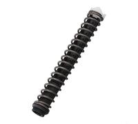 Zilimontt Kit di molle di riparazione per forcella capovolta per sospensioni in elastomero per forcelle da bicicletta, sostituzione del palo di supporto in plastica con coperchio di blocco e