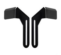 Zilimontt Kit di ricambio per smerigliatrice con piastra di supporto, rondella e cuscinetto per smerigliatrice da banco tipo 150/200, accessori di sicurezza in metallo, colore nero, 126 x 56 mm, 2