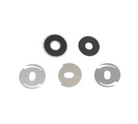 Zilimontt Kit di riparazione per mulinello da pesca con pignone, rondella di trascinamento in carbonio, piastra di pressione e rondella in metallo, compatibile con mulinelli da baitcasting Daiwa 2020