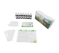 Zilimontt Kit di test del suolo 4 in 1 per pH 4,0-10,0, azoto ammoniacale, fosforo, livelli di potassio, misuratore accurato per l'analisi della fertilità del suolo del giardino con letture rapide 30s