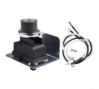 Zilimontt Kit modulo di accensione griglia barbecue, parti di ricambio per assemblaggio pulsante linea di terra, per modelli Deluxe, per Weber 65737, componente guscio di accensione