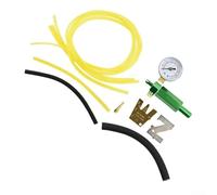 Zilimontt Kit rilevatore di perdite carburatore con manometro 0-200 kPa e tubi flessibili supplementari per il carburante, compatibile con Tillotson 243-504, 57-21, 57-21-1, 705-020 e vari