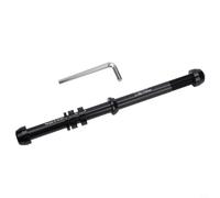 Zilimontt Lega di alluminio per bici da allenamento con asse passante, 12 x 142-148 mm con distanziatori regolabili P1.0 P1.5 P1.75 per ciclismo indoor sport nero (P1.5)