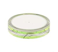 Zilimontt Livella circolare a bolla d'aria, 32 mm x 7 mm, livellatore circolare per misurazioni in tutte le direzioni, strumento di livellamento in acrilico trasparente per barche, roulotte, treppiedi