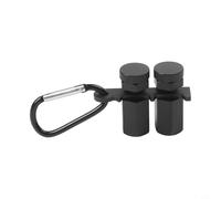 Zilimontt Manometro per scale in lega di alluminio per inquadrare layout quadrato e trave con strumento di misurazione ad angolo retto (nero)