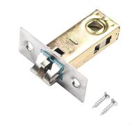 Zilimontt Meccanismo tubolare per porta a mortasa interno in lega di zinco, reversibile per apertura a sinistra o destra, adatto per maniglie e leve non sospese (40 mm)